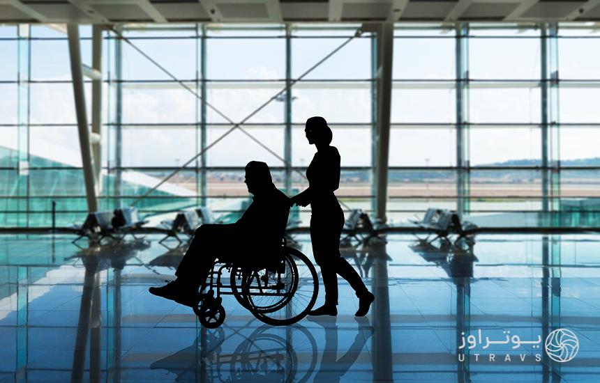 بلیط هواپیما برای معلولین 